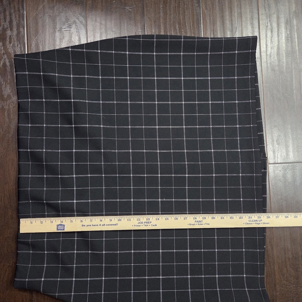 EVRI Black and White Checkered Women's Skirt Size 3X - Picture 5 of 9